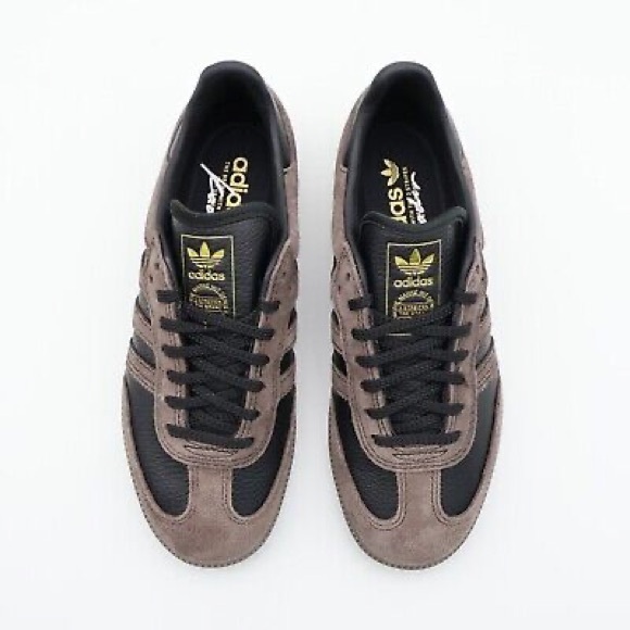Adidas Originals Samba Kader Sylla ADV Core Black Brown Gum - Picture 1 of 5